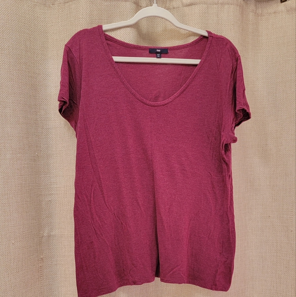 XXL GAP Pink Short Sleeve Shirt - Soft & Comfortable